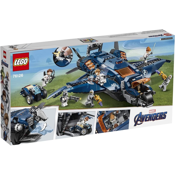 BRINQUEDO LEGO -  Quinjet dos Vingadores