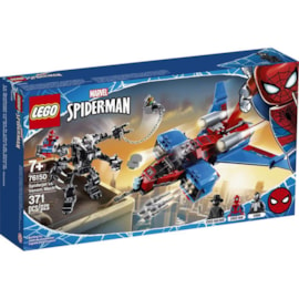 BRINQUEDO LEGO - Spiderjet vs Robô Venom