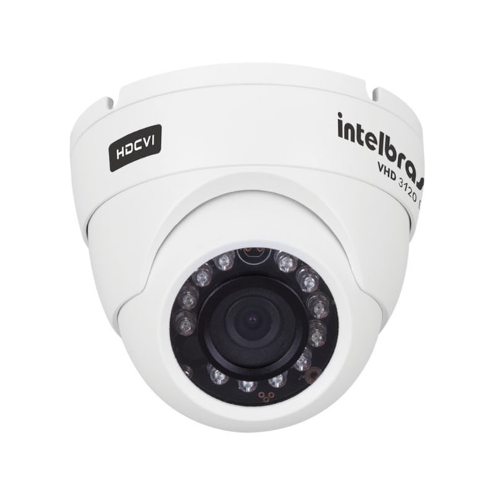 Câmera Intelbras Dome HDCVI 1MP 20M 2,8mm CMOS IP66