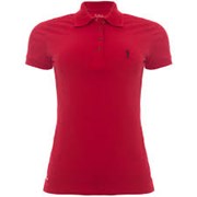 camiseta Polo Feminina Vermelha