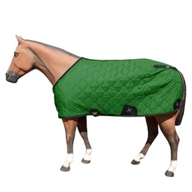 Capa para Cavalo Forrada Aberta no Peito Verde - M Reis 17760