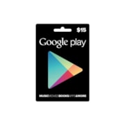 Cartão Google Play Americano - U$ 15,00