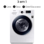 Lava e Seca Samsung 3 em 1 WD4000 Ecobubble e Lavagem a Seco WD11M4453JX - Branca