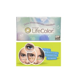 Lentes de Contato Lifecolor Tricolor - Com Grau