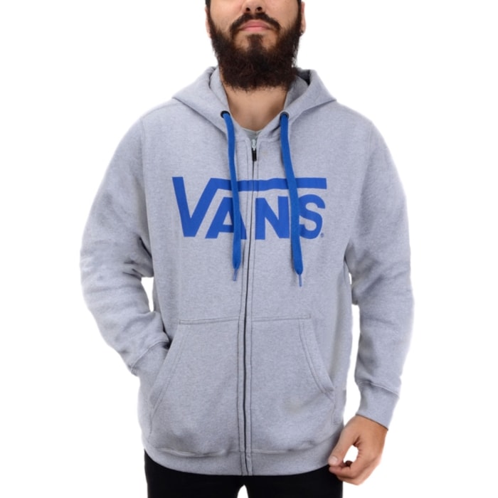 Moletom Vans Classic Zip Hoodie Athletic Heather VN-0J6KGRH