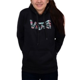 Moletom Vans Tropic Skate Rocker Pullover Hoodie Black VN-05QKBLK Moletom Vans Tropic Skate Rocker Pullover Hoodie Black VN-05QKBLK