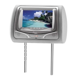 Monitor KX3 DVD730C LCD 7" Com Encosto De Cabeça - Cinza (Unidade)