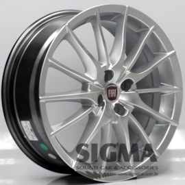 Roda Alfa Romeu Mito Aro 17x7 Prata 4x98 Et 41 Roda Alfa Romeu Mito Aro 17x7 Prata 4x98 Et 41