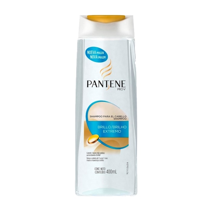 Shampoo Pantene Brilho Extremo 400ml