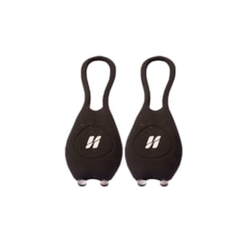 Sinalizador Bike High One 2 Leds em Silicone Dianteiro e Traseiro Preto Sinalizador Bike High One 2 Leds em Silicone Dianteiro e Traseiro Preto