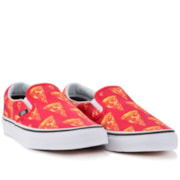 Tênis Vans Classic Slip On Late Night Mars Red Pizza VN-03Z4IFE